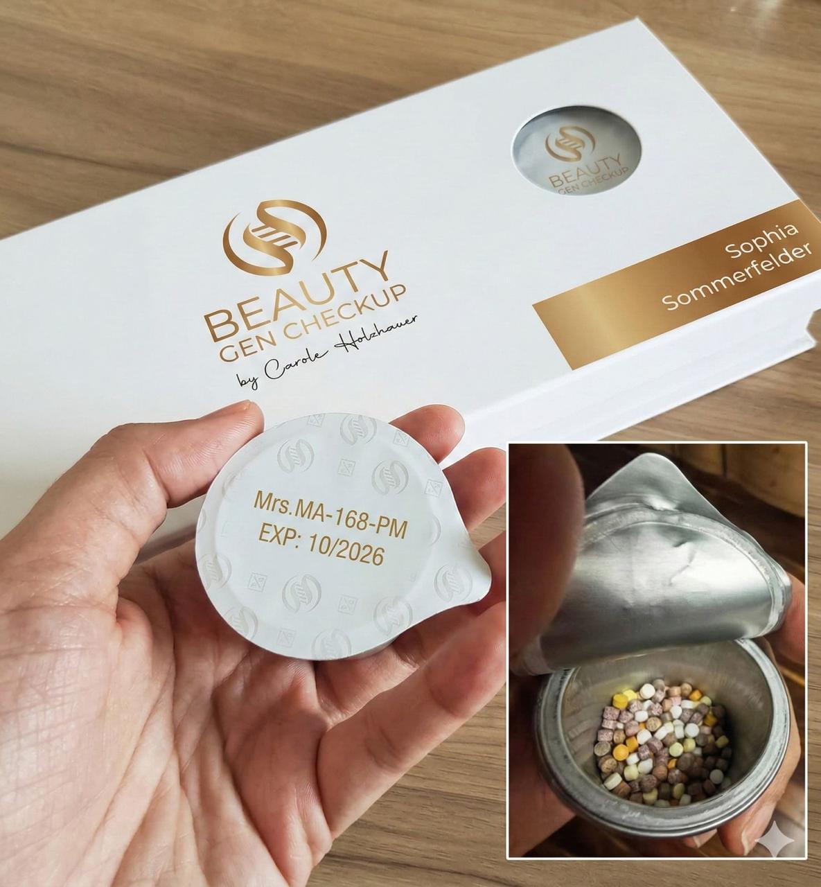 Beauty Gen Checkup – 30-Tage-Box mit personalisierten Supplements